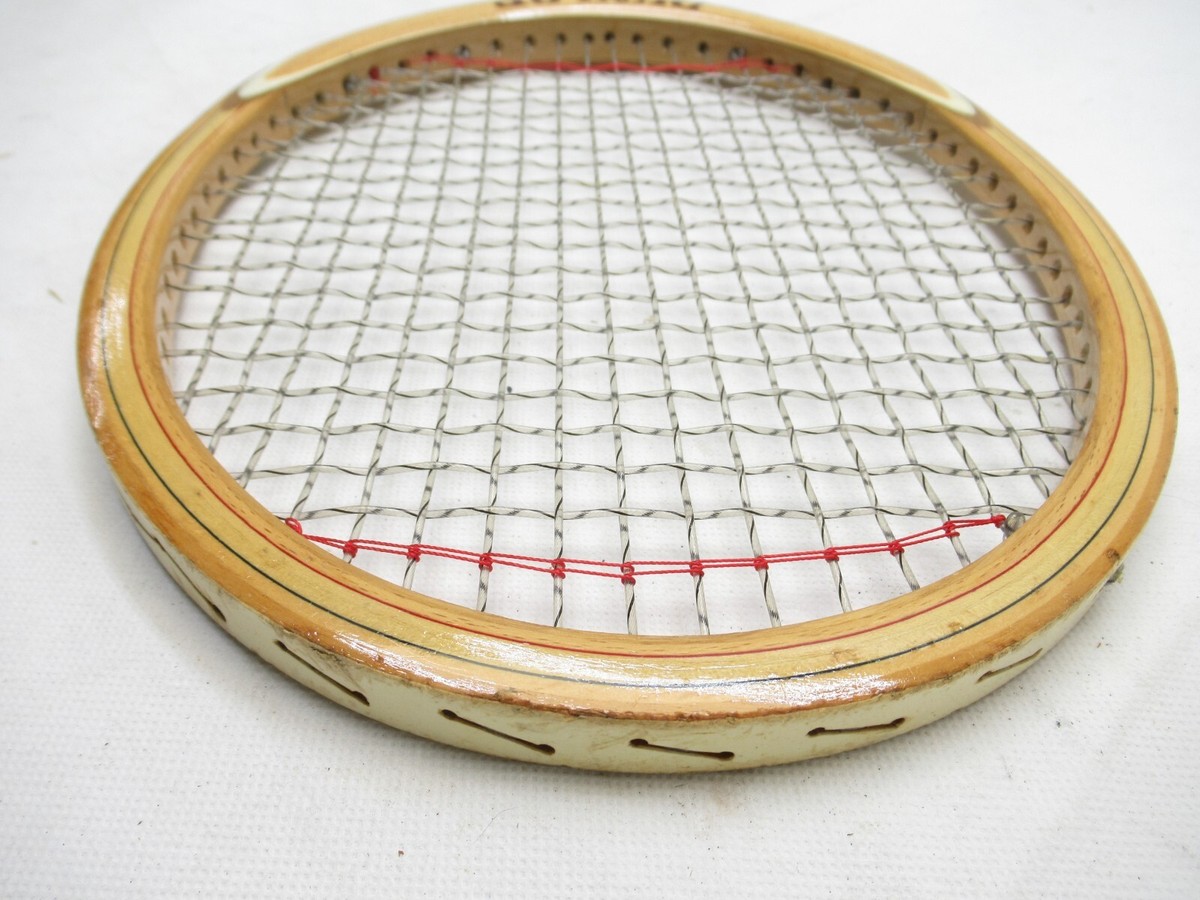 Raquette De Tennis Vintage Dunlop Rod Laver En Bois - Grip 4 1/2 - Bois Woodie