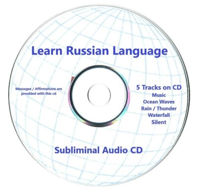 Learn  Russian  Language ~ Speak Read Write Subliminal CD