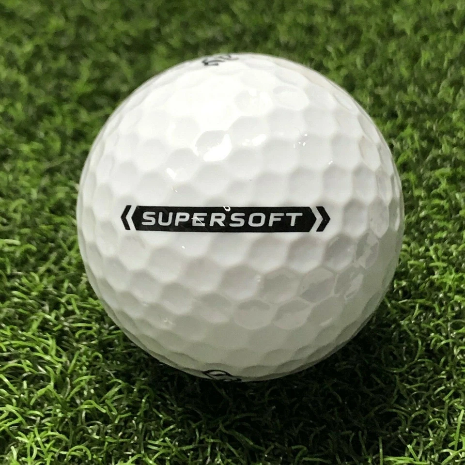 50 pelotas de golf Callaway Supersoft usadas blancas estado 5A (AAAAA) Foto 3 de 4