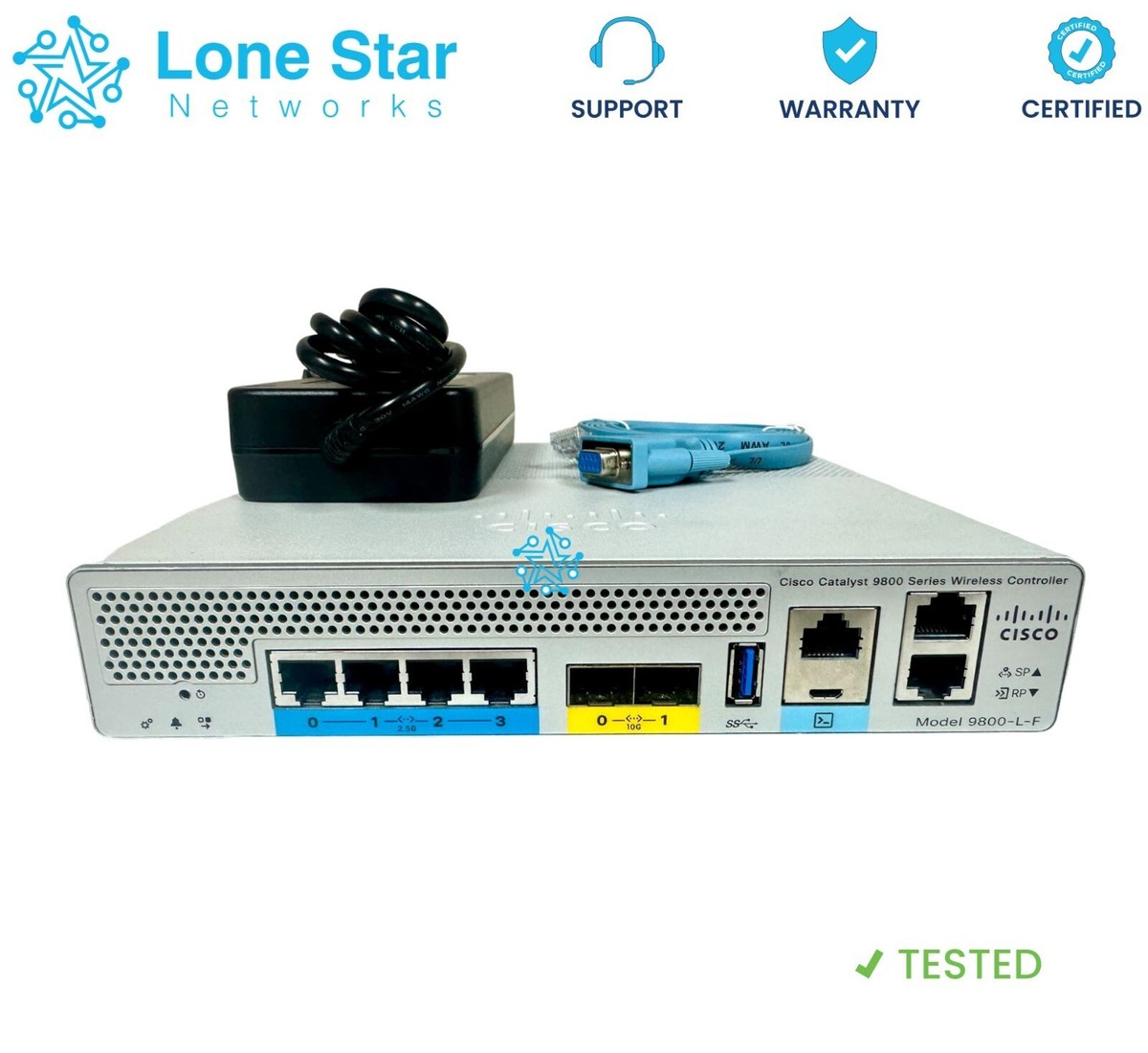 Cisco Catalyst C9800-L-F-K9 9800-L Wireless Controller_Fiber