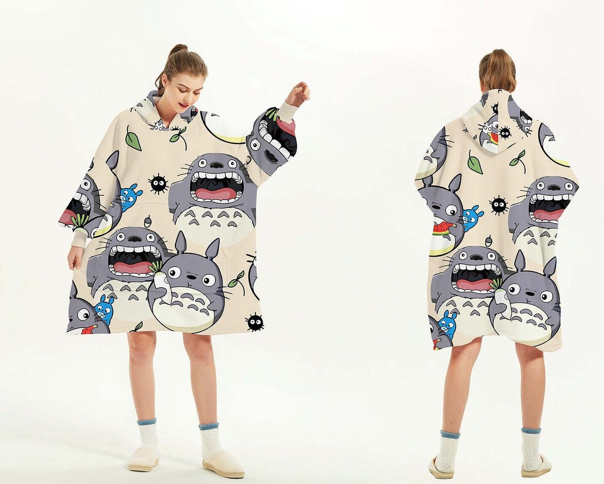 My Neighbor Totoro Oversized Blanket Hoodie | eBay