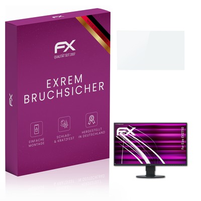 atFoliX Glasfolie für Eizo EV2750 Panzerfolie 9H Schutzpanzer Displayschutzfolie