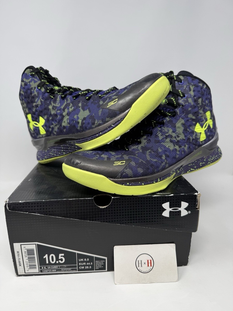Under Armour Curry 1 All Star Dark Matter 2015 Size 10.5