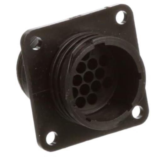 2Pc TE AMP 2060361 Circular Plastic Connector Plug Assembly Sz17 Panel