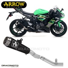 Exhaust WK KAWASAKI ZX-6R 636 2019 2020 ARROW Nichrome Black PRO-RACE