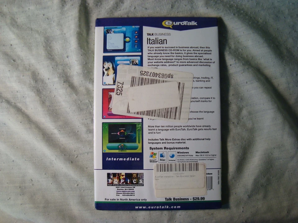 EuroTalk Talk Business Italian with Bonus - Image 2 of 4