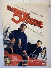The 51st State. Samuel L Jackson. Robert Carlyle. Original UK Video Poster.
