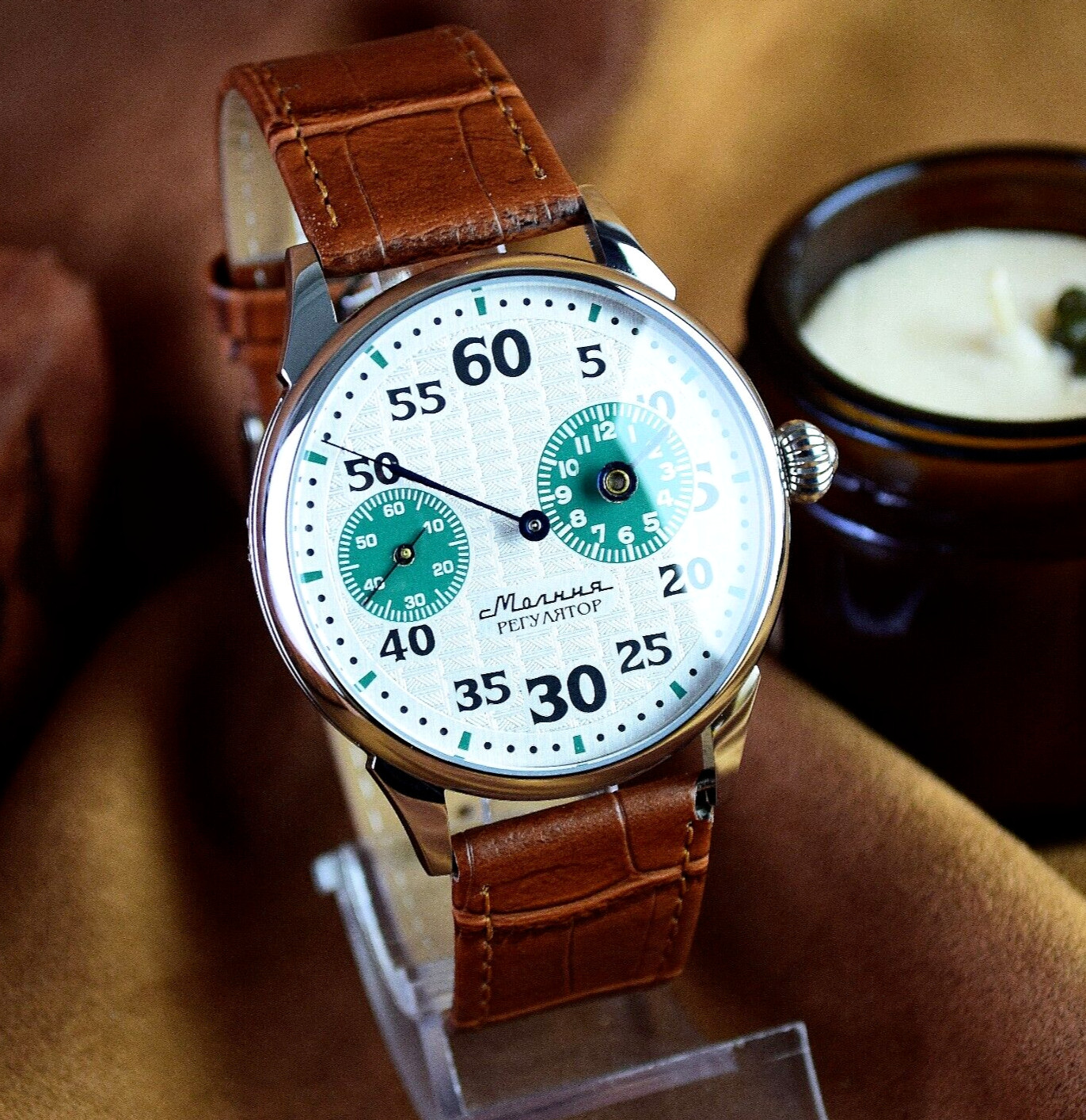 Vintage Wristwatch MARRIAGE REGULATEUR Soviet Men's Watch Serviced