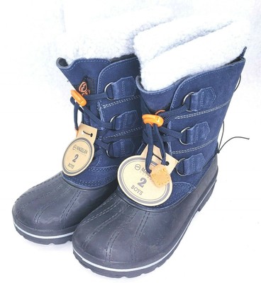 winter boots size 2