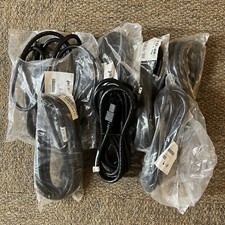 Lot of 7 Cisco 72-2105-01 12ft 3-Prong 12/3C Heavy Duty 16A 250V AC Power Cord