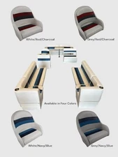 Horizon Manufacturing Premium Pontoon Furniture Set 21 PC Premium 017