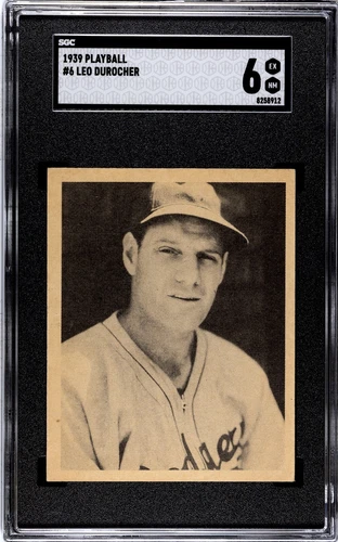 SGC 6 - 1939 Play Ball # 6 Leo Durocher Brooklyn Dodgers HOF