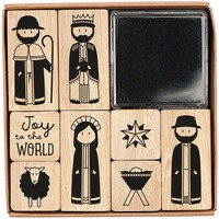 Stempel-Set Krippe | Annika Mengel | Sonstige Handelsware | Sonstiges | Deutsch