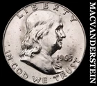 1963-D Franklin Half Dollar-Choice Gem BU Splotchy No Reserve #G8626
