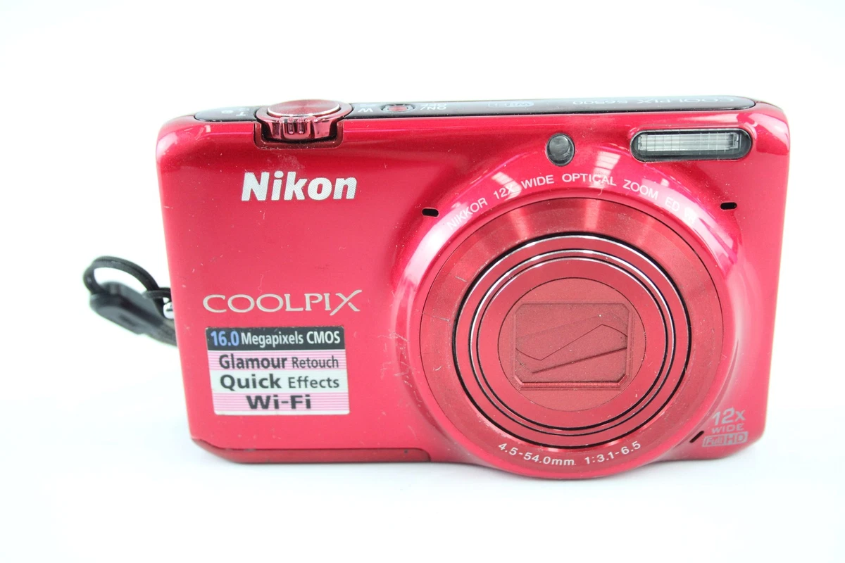 Preços baixos em Câmeras digitais Nikon Coolpix S6000 | eBay