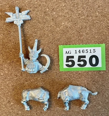1992 Chaos Dwart Bull Centaur Standard Bearer Body 2 Renders Citadel Dawi Zharr - Photo 1/2