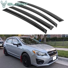 Fits 12-16 Subaru Impreza 13-17 Subaru XV Crosstrek Window Visors Rain Guard 4PC