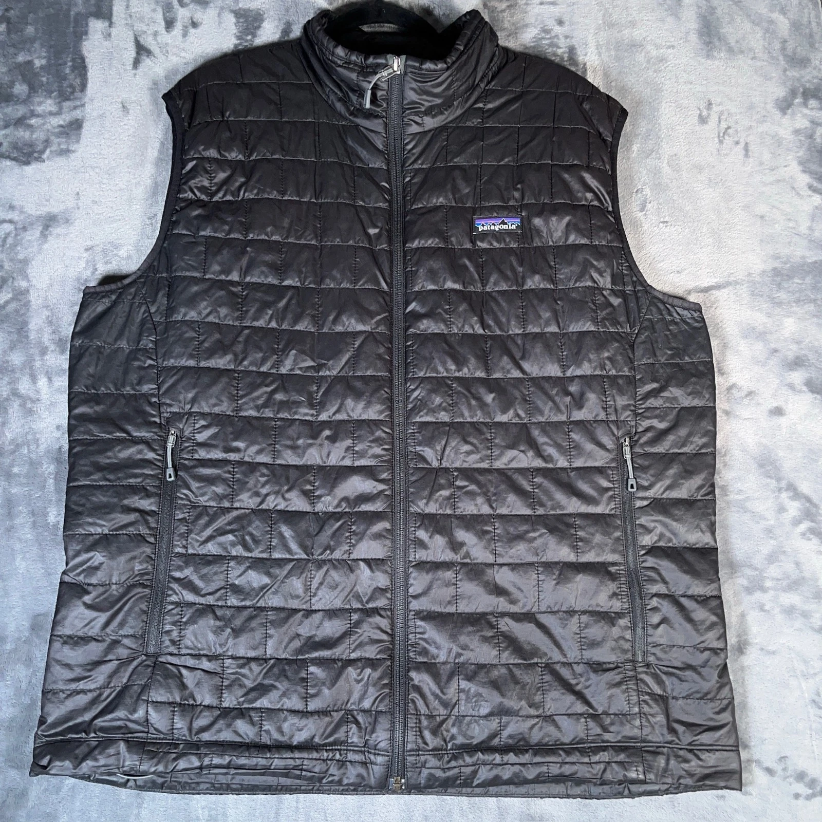 Patagonia Nano Puff Vest Men’s XL Black PrimaLoft Insulated Lightweight Outdoor