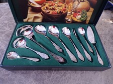 BSF FRIESENMUSTER Besteck Satz 10 Vorleger Vorlegeteile  18/8 TOP