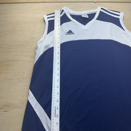 Camiseta sin mangas deportiva Adidas Clima 365 azul para hombre talla grande # 9 - Imagen 5 de 14