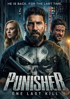 The Punisher One Last Kill DVD 2026 New Sealed