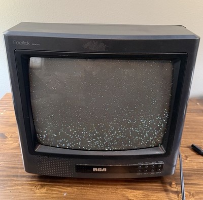 VTG 1989 RCA 13'' ColorTrak E13169GM CRT Retro Gaming Television No Remote TESTED