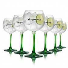6er Set Tanqueray Ballongläser 590ml Copa Gin Tonic Stielgläser Cocktail Bar