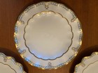 Set Of (4) Royal Crown Derby A1127 "LOMBARDY" 8" Bone China Salad Plates / MINT — photo 2