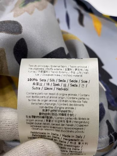 FENDI/Short Sleeve Shirt/Size 40/Silk/Blue/All-Over Print/FS0676 OK5 thumbnail 4