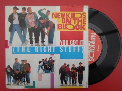 New Kids On The Block You Got It 7'' CBS BLOCK2 EX /EX 1989 picture sleeve