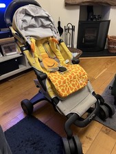 Nuna Pepp Luxx Stroller/Pushchair Yellow Excellent Condition