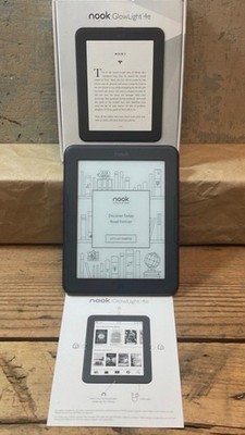 Barnes & Noble NOOK GlowLight 6'', 4GB, Wi-Fi eBook Reader - White (BNRV500)