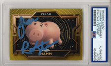 2025 TOPPS CHROME DISNEY PIXAR HAMM SIGNED JOHN RATZENBERGER PSA DNA AUTOGRAPH