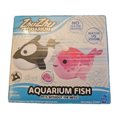 Zhu Zhu Aquarium Pets Without The Mess 2 Pack~New In Box