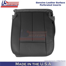 2007-2014 For Ford Expedition Genuine Leather Perf Driver Bottom Cover Charcoal