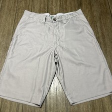 TOMMY HILFIGER Men's Golf Shorts Size 32 Light Grey 10.5" Inseam