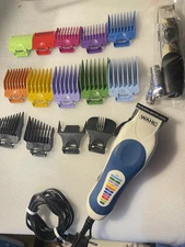 21 piece Wahl Clipper USA Haircutting Kit MC3 with Easy Color Coded Guide(V20