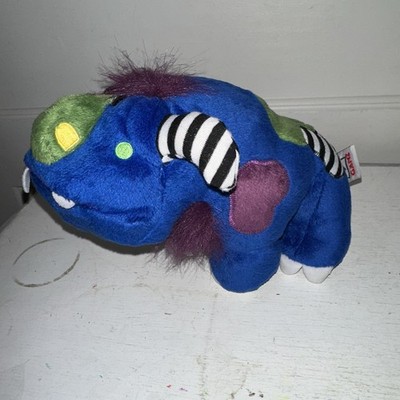 Webkinz GANZ MIDNIGHT MONSTER 9'' Stuffed Plush Colorful Toy HM 412  