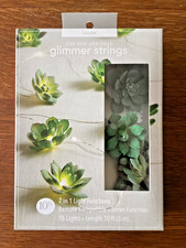 Pier 1 Imports SUCCULENTS Glimmer String 10 f...