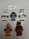 Lego Star Wars Lot of 5 Minifigures Clone and Rebel Figures - MINIFIG - LOT# 327