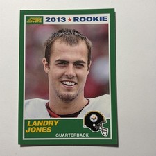 2013 Score - 2013 Rookie Landry Jones #391 (RC)