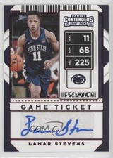 2020 Panini Contenders Draft Picks Game Ticket Red Lamar Stevens #108 Auto a8r
