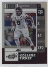 2022 Chronicles Draft Picks Contenders Optic Silver Prizm DeMarvin Leal #34 1b9b