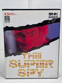 The Super Spy (Neo Geo AES, 1990) U.S. CIB Tested SNK NGH-011 Dog Tag Release