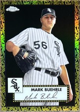 Mark Buehrle 2021 Topps Chrome Platinum Anniversary 70th Black Gold #08/10 #542
