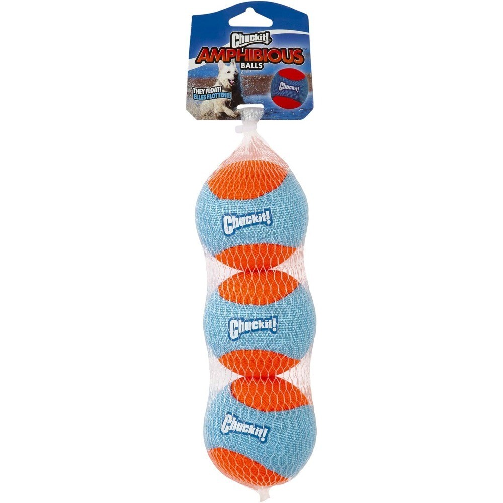 Amphibious Floating Fetch Balls for Dogs Pool Beach Fun Set 