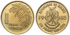 Republique De Guinee 1960 - 1 Franc 1985 - Guinea Guinea - UNC - IV