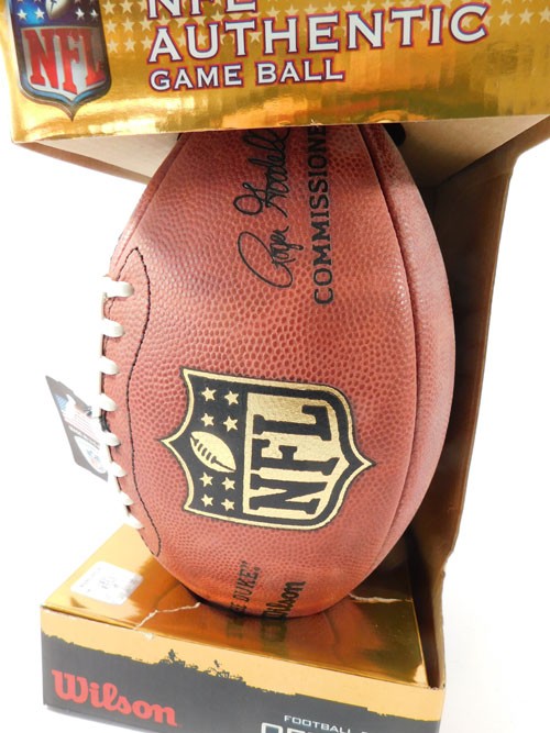 Wilson 2013 NFL London Wembley Stadium Game Ball 