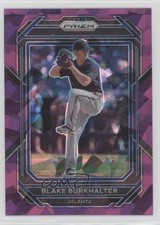 2023 Panini Prizm Pink Ice Prizm Blake Burkhalter #10 0xe0