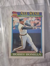 Bobby Bonilla 1991 Topps (Error Card)-  #403